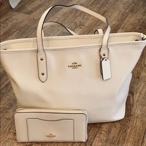 Coach Handbag and matching wallet